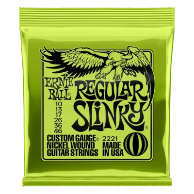 Ernie Ball Regular Slinky 10 – 46 Set de cuerdas