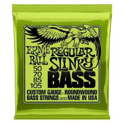 ERNIE REGULAR SLINKY NICKEL 50 - 105 SET DE CUERDAS BAJO