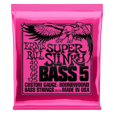 ERNIE BALL Super Slinky 2824 45 - 130 SET DE CUERDAS BAJO