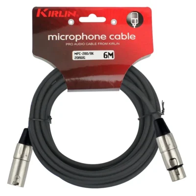 Kirlin Serie C Xlr 6M Mpc-280-6 Cable Micrófono