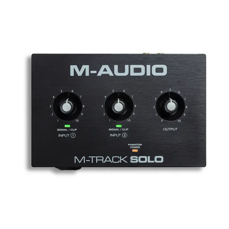 M-Audio M-Track Solo II M-Audio Interfaz De Audio - The Gear Factory