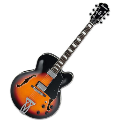 Ibanez Guitarra eléctrica Artcore AF75 - color brown sunburst (BS)