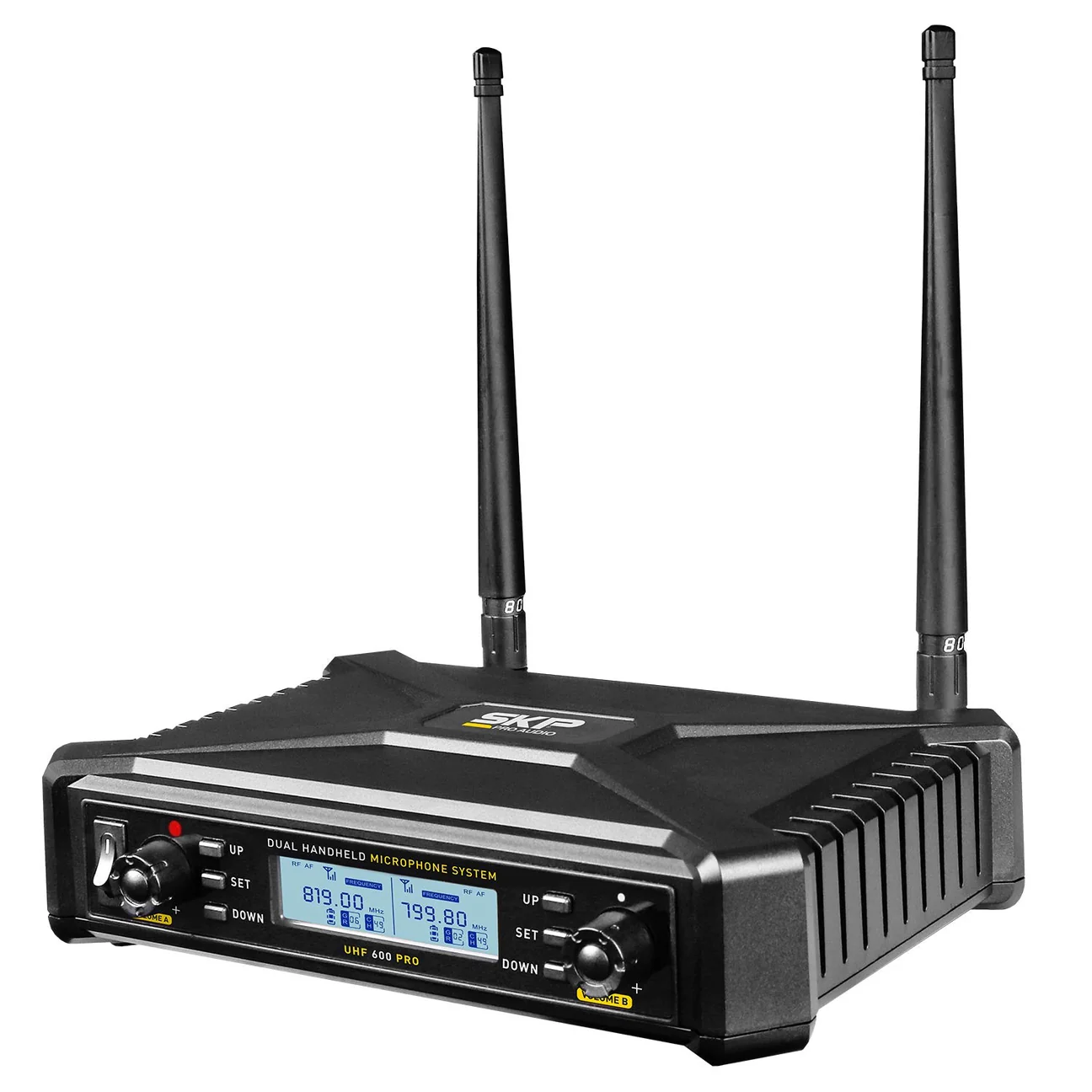 SKP Micrófono Inalámbrico Doble UHF 600 Pro - Imagen 5