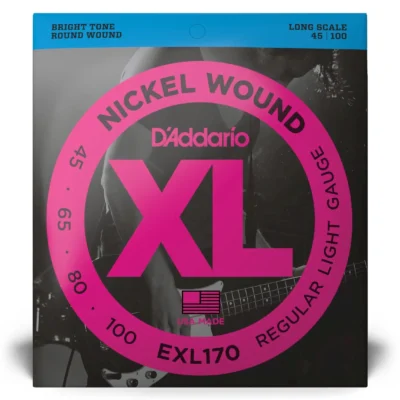 addario Set Cuerdas Bajo Long Scale 45-100 EXL170