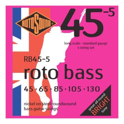 Rotosound Cuerdas Bajo Electrico 5 RB455